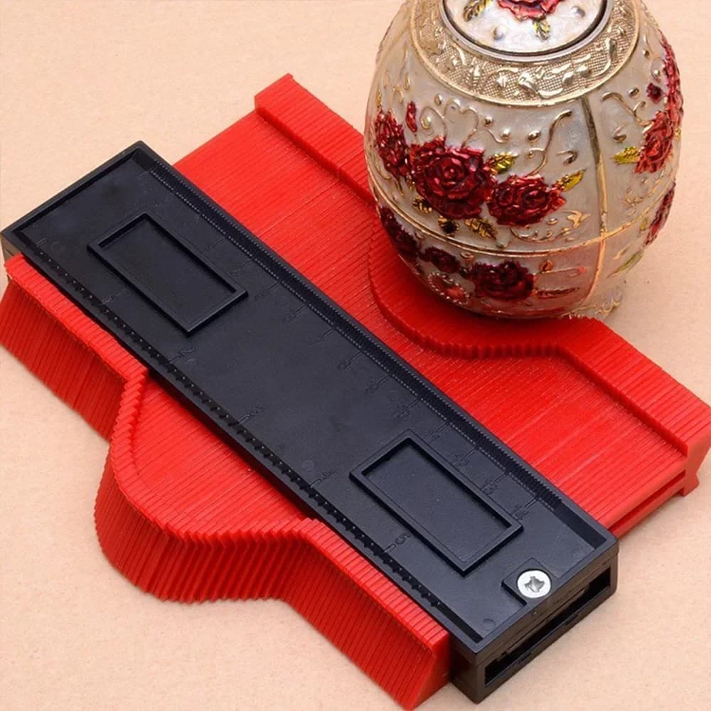 Szablon do odwzorowywania kształtów i konturów 1–3 szt. – miernik profili do płytek, paneli i wykładzin